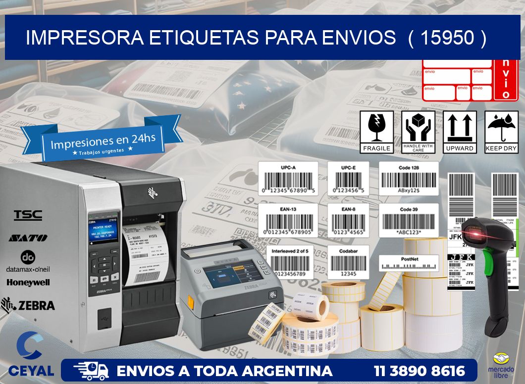 impresora etiquetas para envios  ( 15950 )