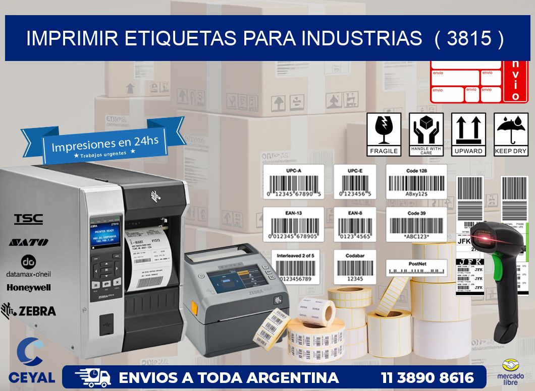 imprimir etiquetas para industrias  ( 3815 )