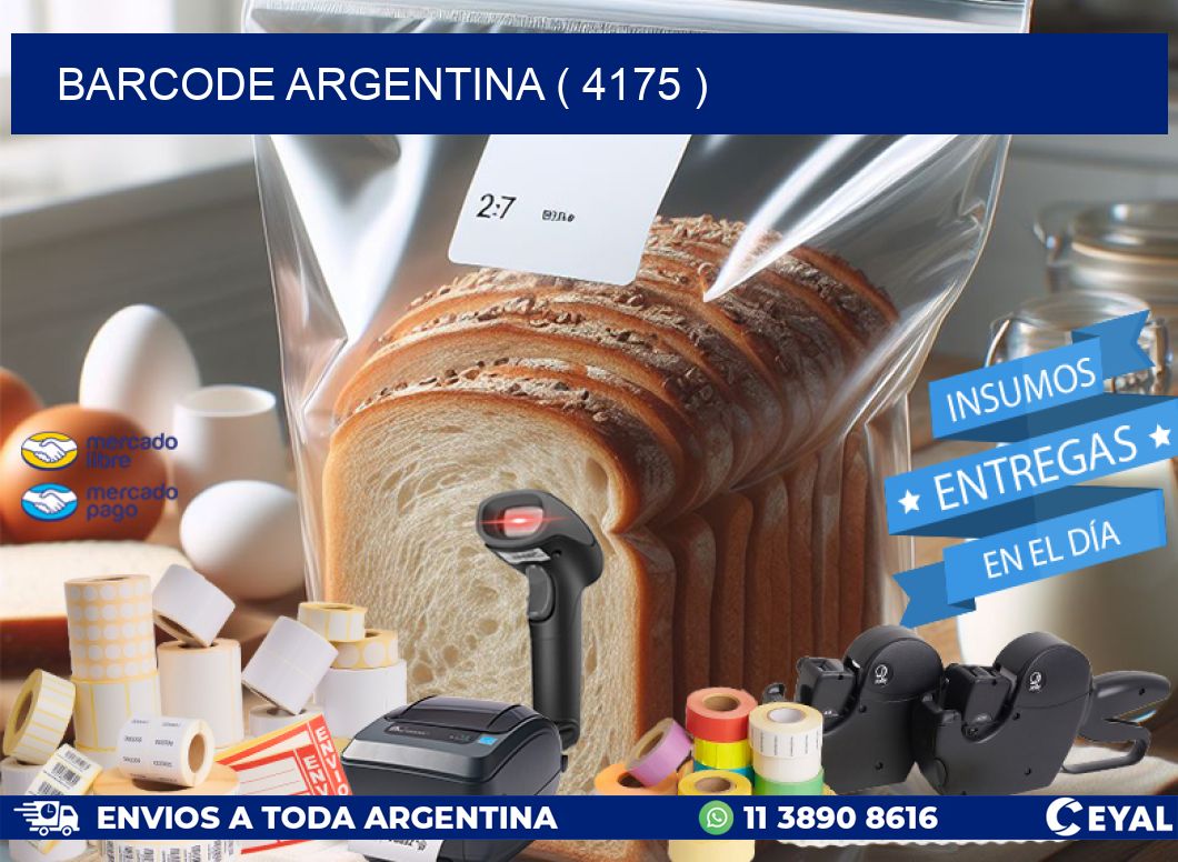 BARCODE ARGENTINA ( 4175 )
