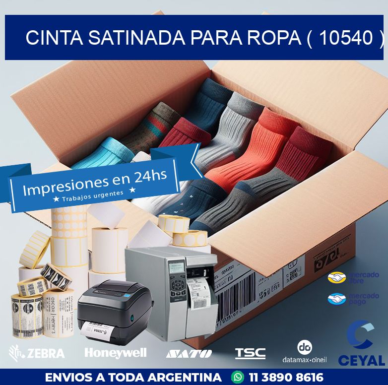 CINTA SATINADA PARA ROPA ( 10540 )