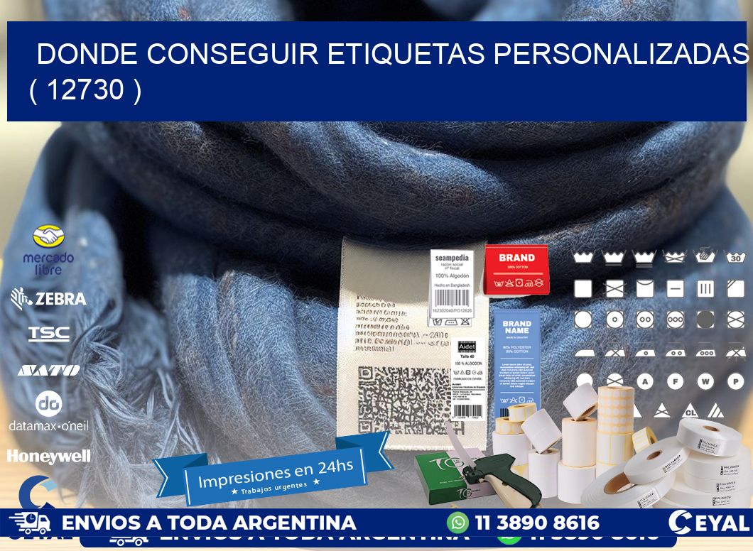 DONDE CONSEGUIR ETIQUETAS PERSONALIZADAS ( 12730 )