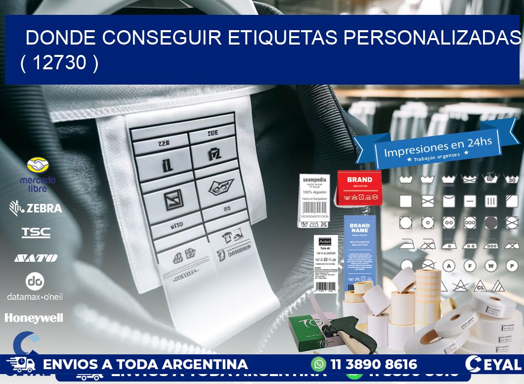 DONDE CONSEGUIR ETIQUETAS PERSONALIZADAS ( 12730 )