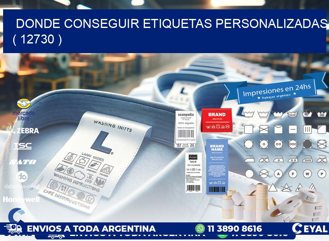 DONDE CONSEGUIR ETIQUETAS PERSONALIZADAS ( 12730 )