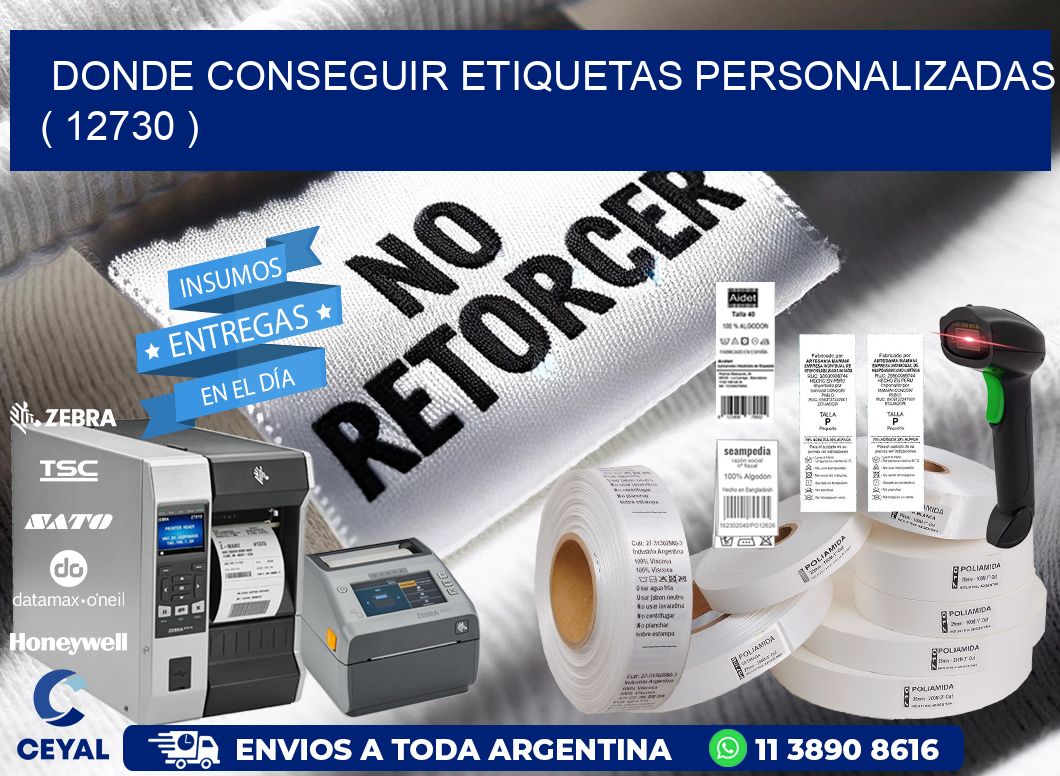 DONDE CONSEGUIR ETIQUETAS PERSONALIZADAS ( 12730 )