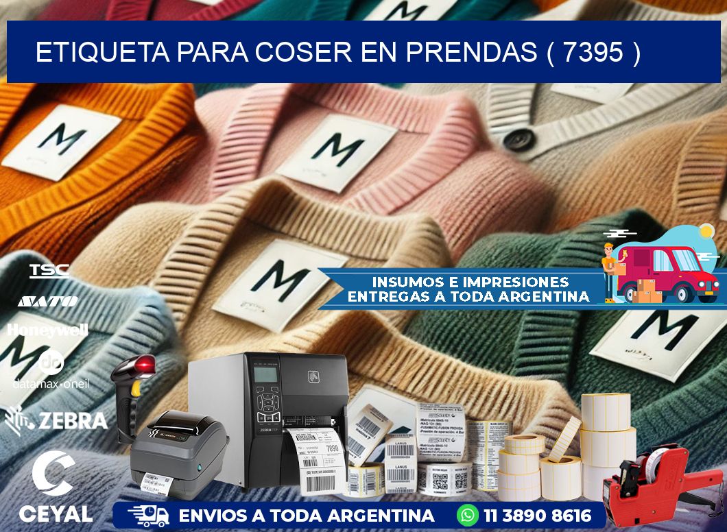 ETIQUETA PARA COSER EN PRENDAS ( 7395 )
