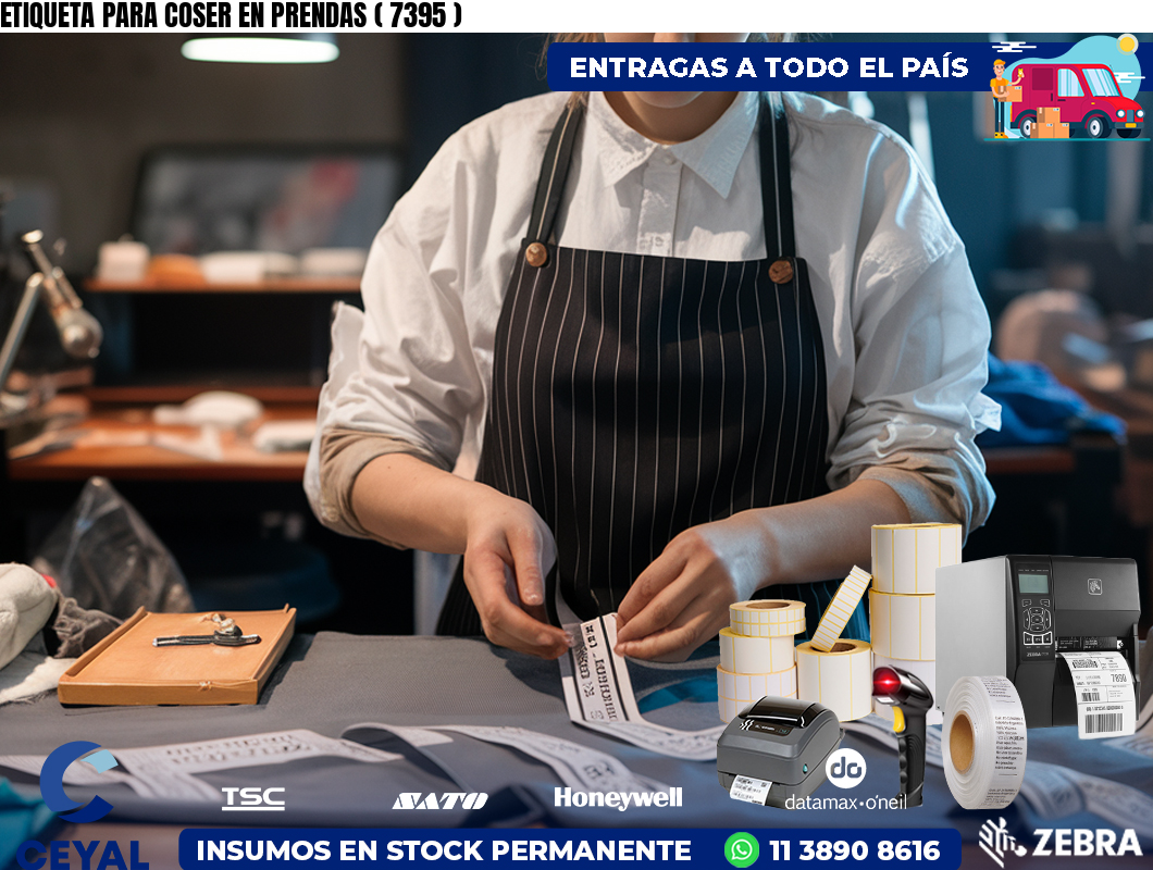 ETIQUETA PARA COSER EN PRENDAS ( 7395 )