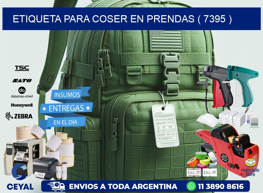 ETIQUETA PARA COSER EN PRENDAS ( 7395 )