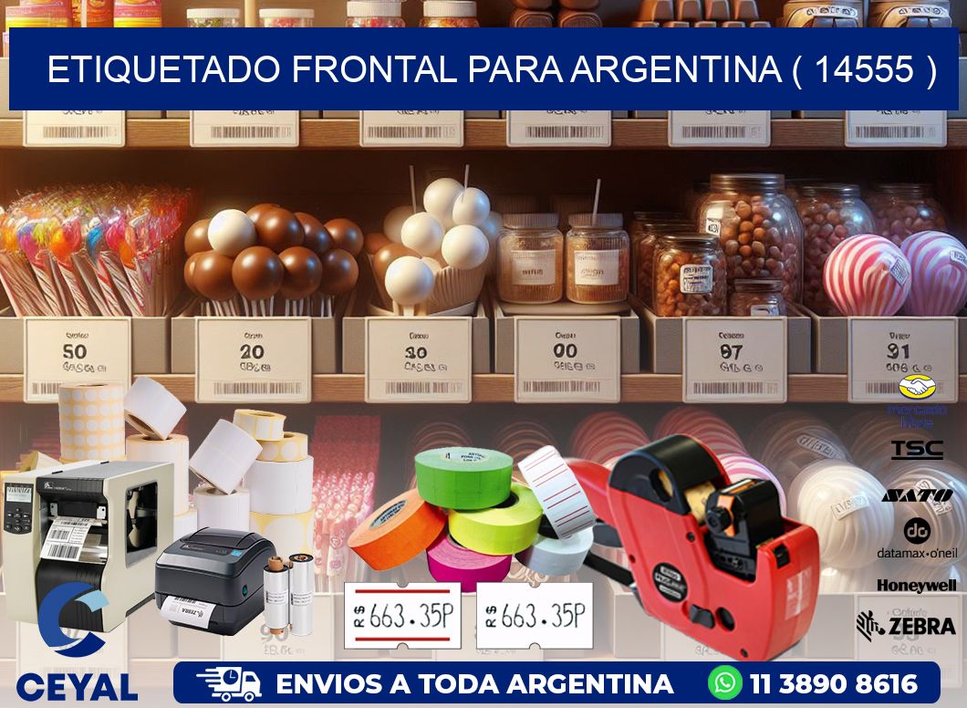ETIQUETADO FRONTAL PARA ARGENTINA ( 14555 )