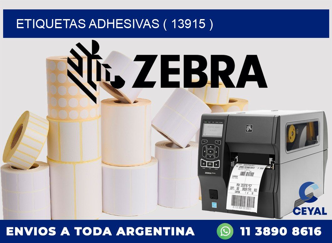 ETIQUETAS ADHESIVAS ( 13915 )