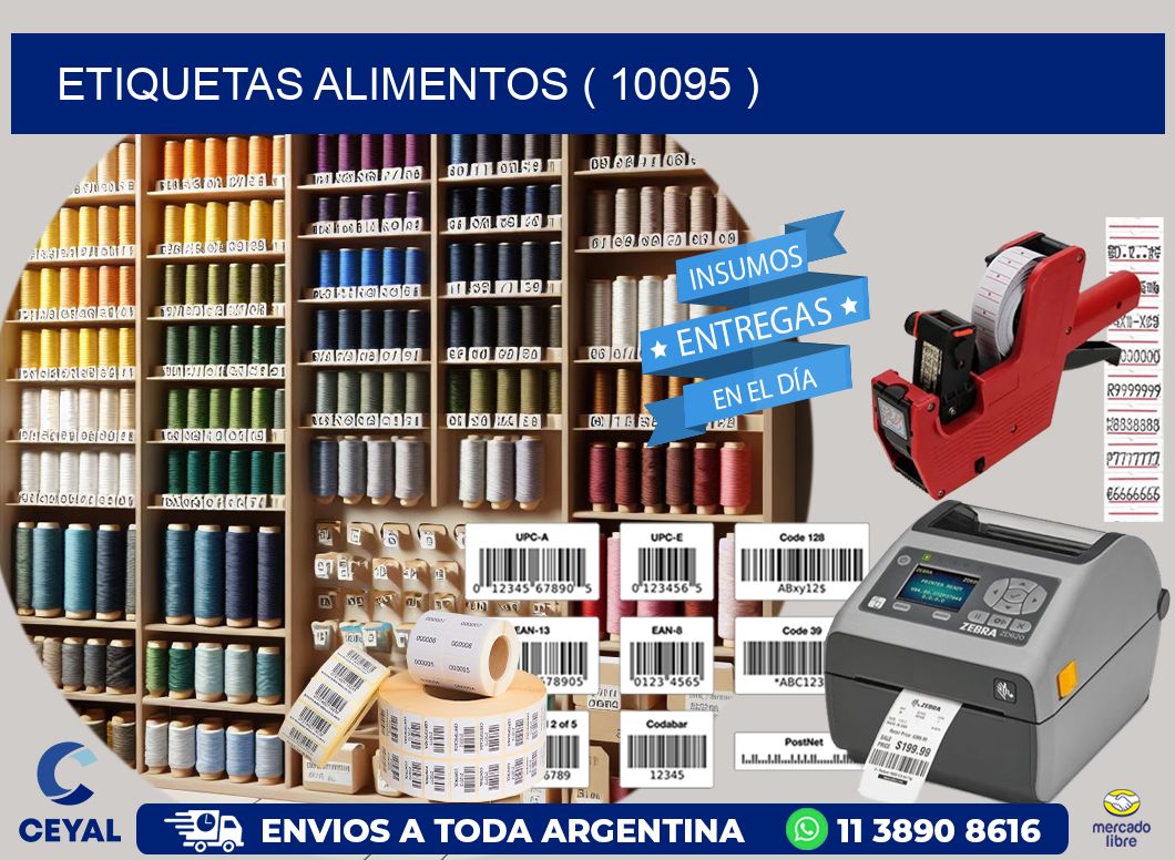 ETIQUETAS ALIMENTOS ( 10095 )
