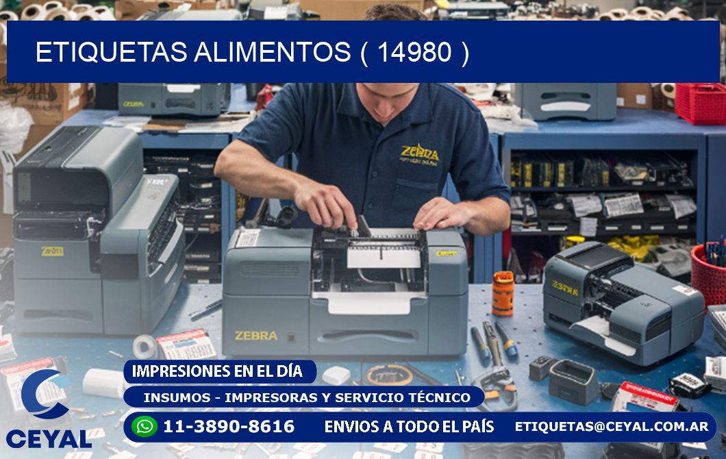 ETIQUETAS ALIMENTOS ( 14980 )