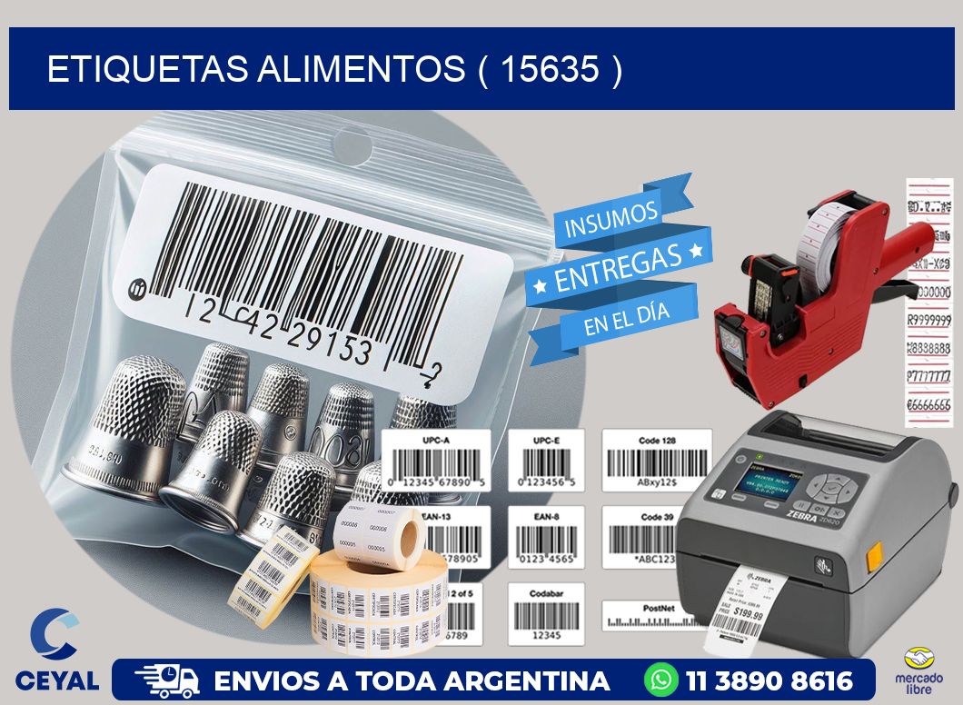 ETIQUETAS ALIMENTOS ( 15635 )