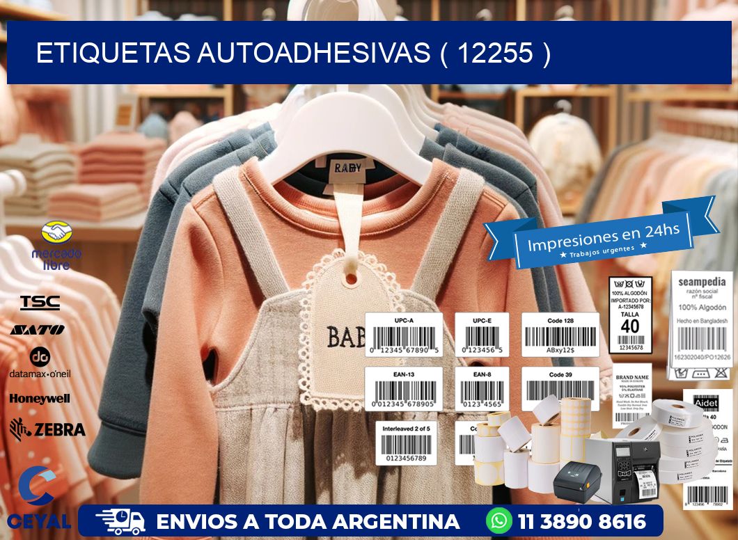 ETIQUETAS AUTOADHESIVAS ( 12255 )