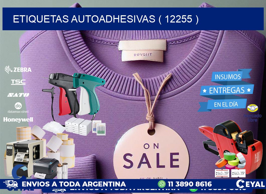 ETIQUETAS AUTOADHESIVAS ( 12255 )