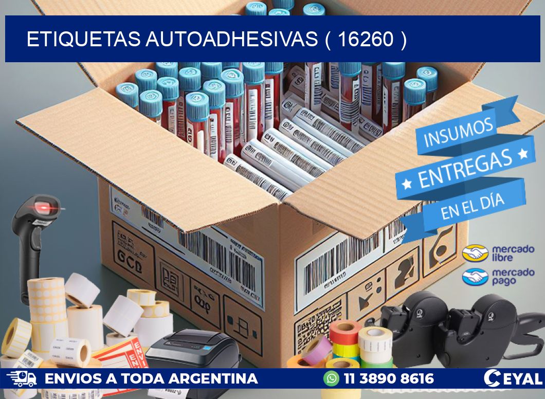 ETIQUETAS AUTOADHESIVAS ( 16260 )