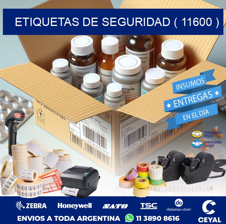 ETIQUETAS DE SEGURIDAD ( 11600 )
