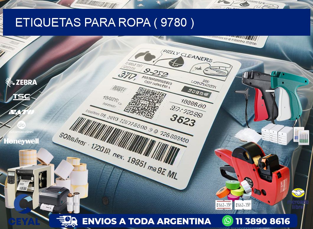 ETIQUETAS PARA ROPA ( 9780 )