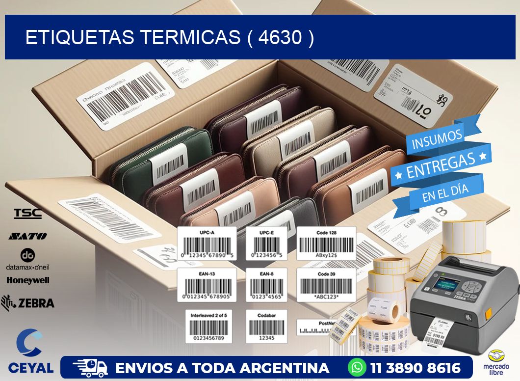 ETIQUETAS TERMICAS ( 4630 )