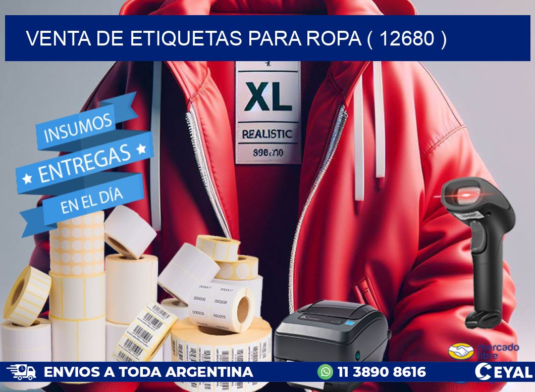VENTA DE ETIQUETAS PARA ROPA ( 12680 )