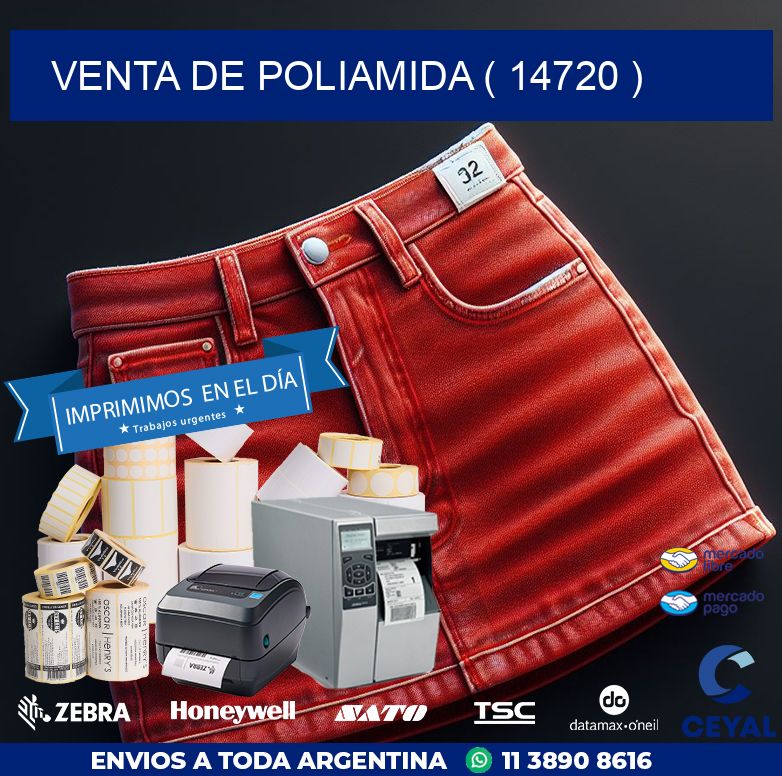 VENTA DE POLIAMIDA ( 14720 )