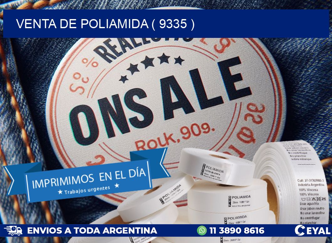 VENTA DE POLIAMIDA ( 9335 )