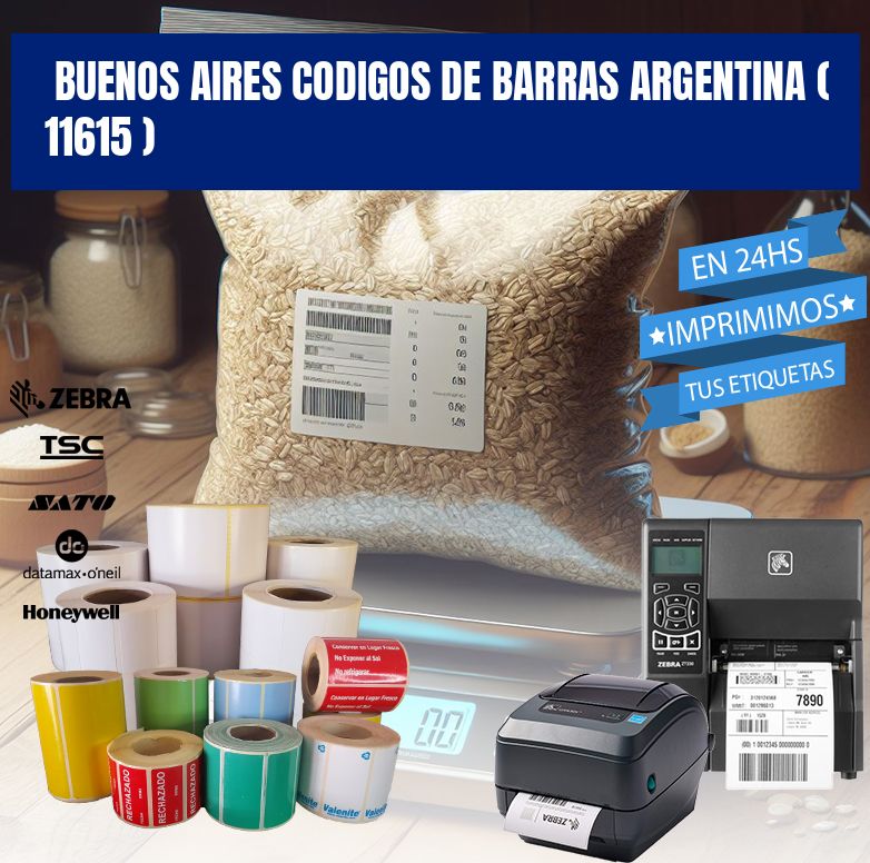 buenos aires codigos de barras argentina ( 11615 )