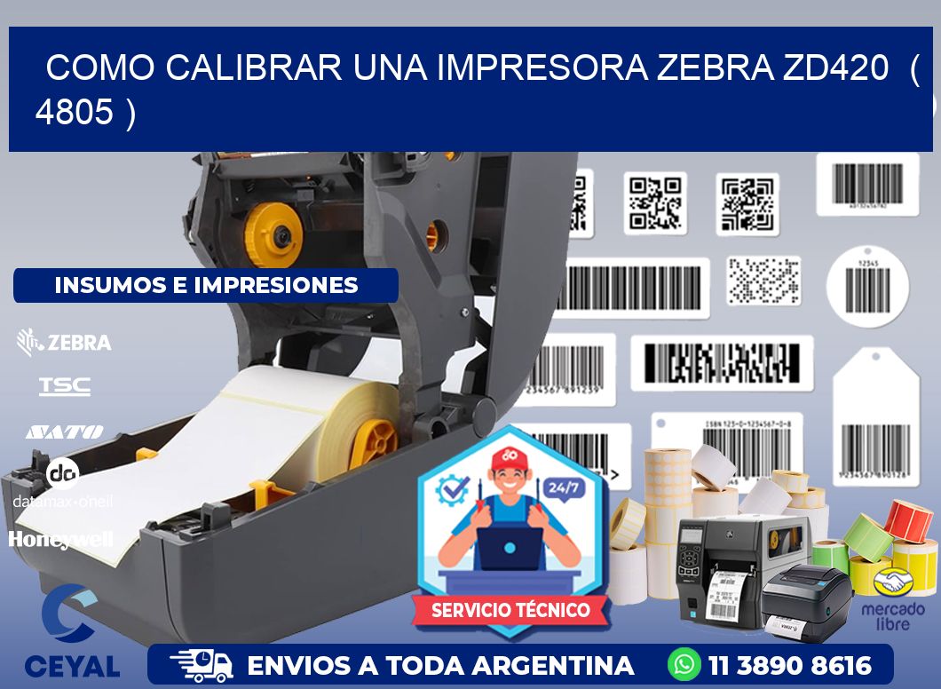 como calibrar una impresora zebra zd420 ( 4805 )