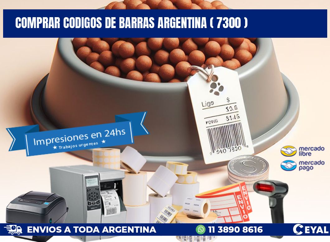 comprar codigos de barras argentina ( 7300 )