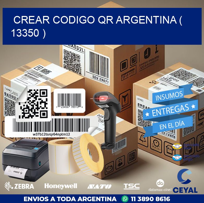 crear codigo qr argentina ( 13350 )