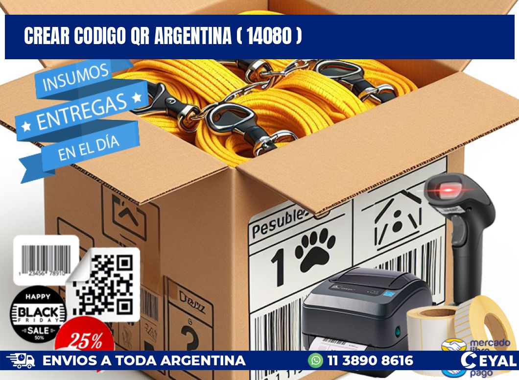 crear codigo qr argentina ( 14080 )