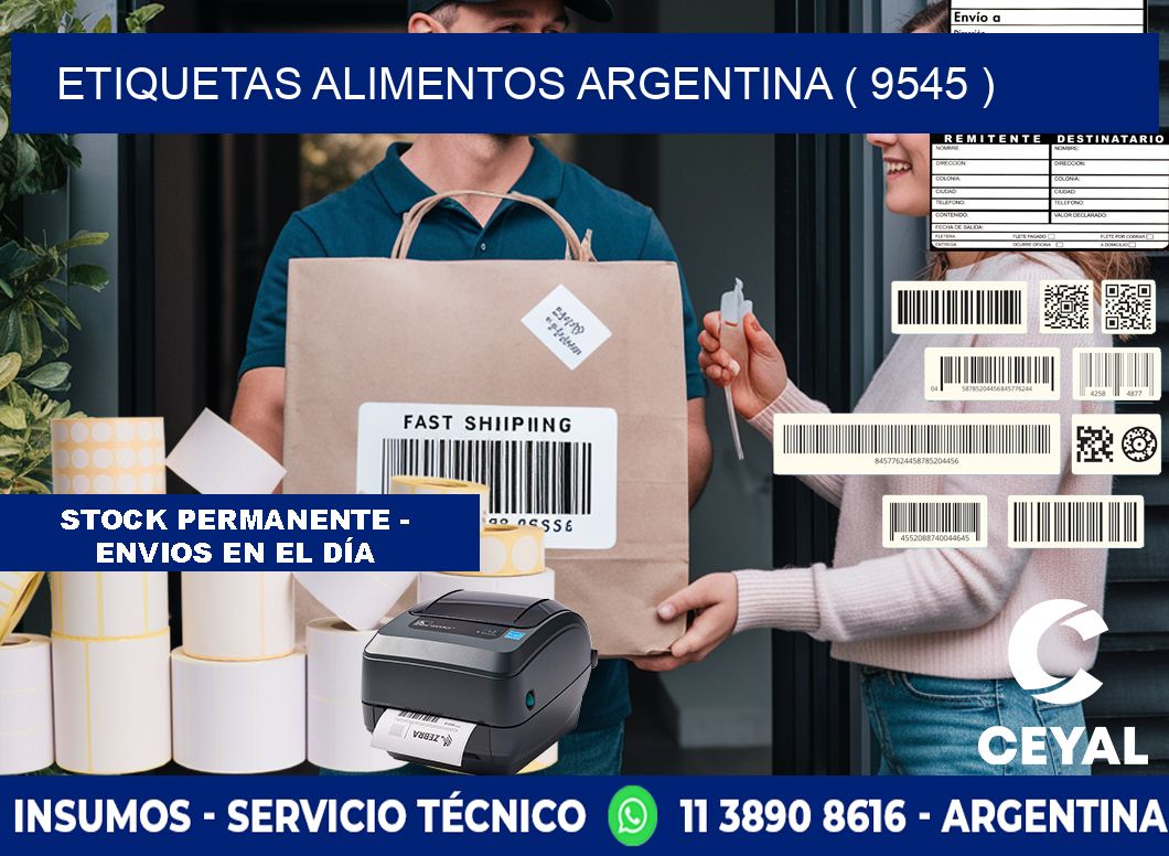 etiquetas alimentos argentina ( 9545 )