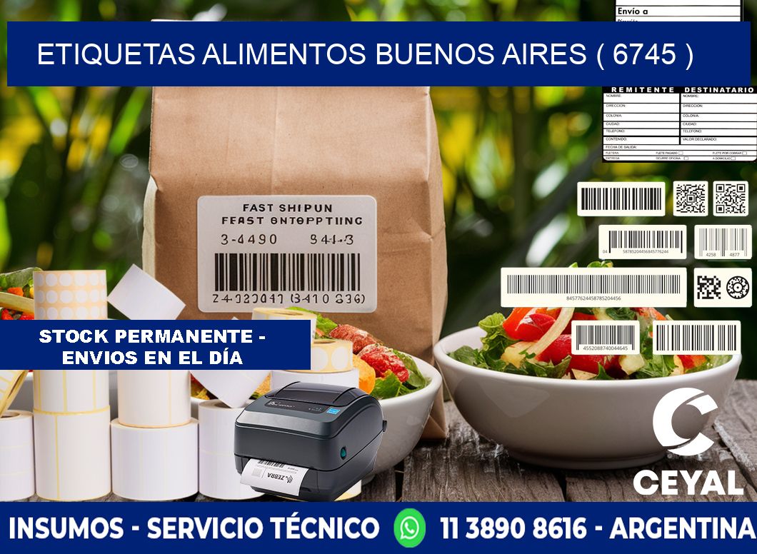 etiquetas alimentos buenos aires ( 6745 )