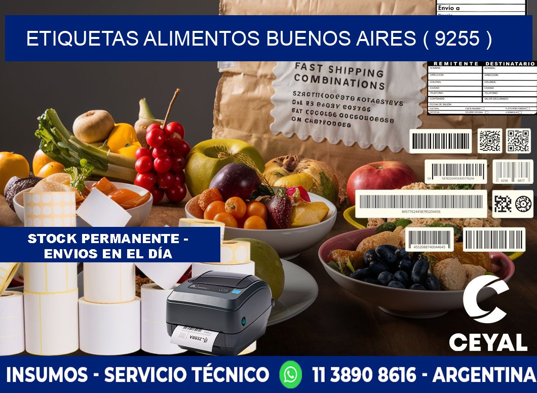 etiquetas alimentos buenos aires ( 9255 )