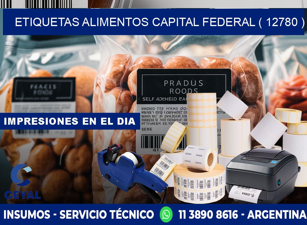 etiquetas alimentos capital federal ( 12780 )