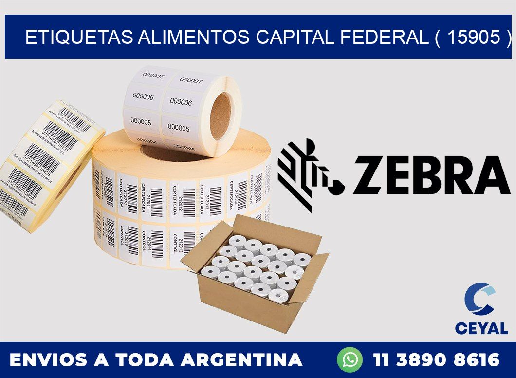 etiquetas alimentos capital federal ( 15905 )