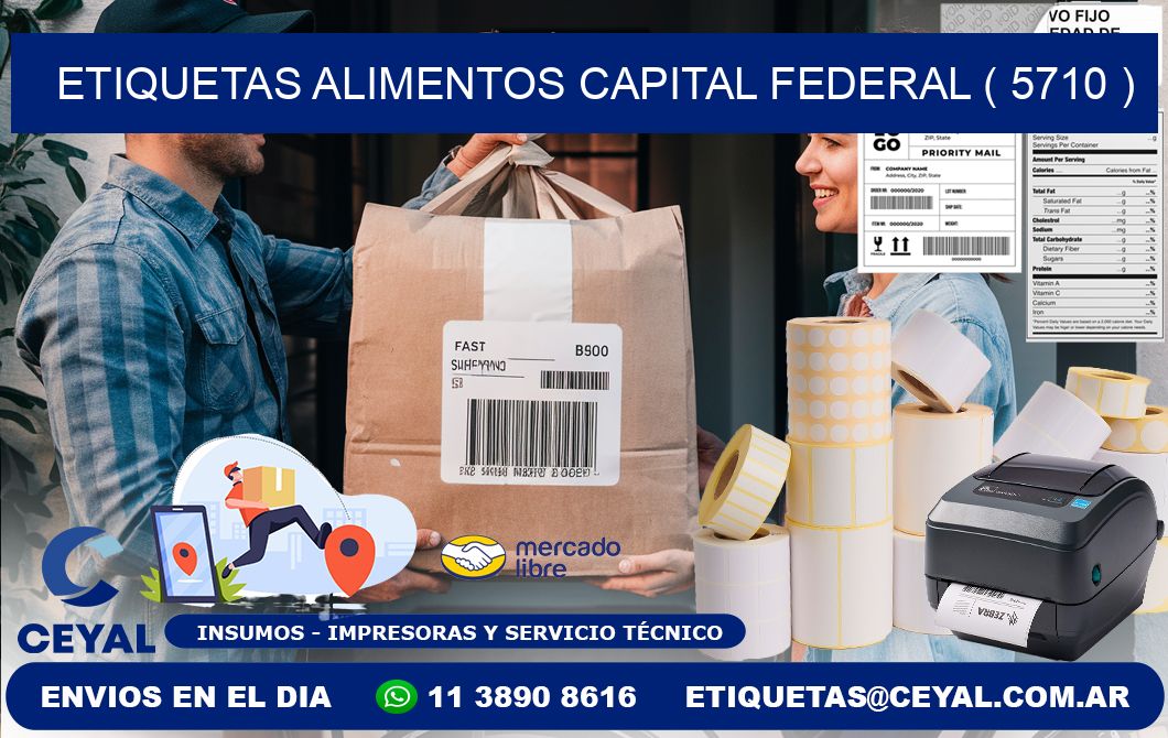 etiquetas alimentos capital federal ( 5710 )