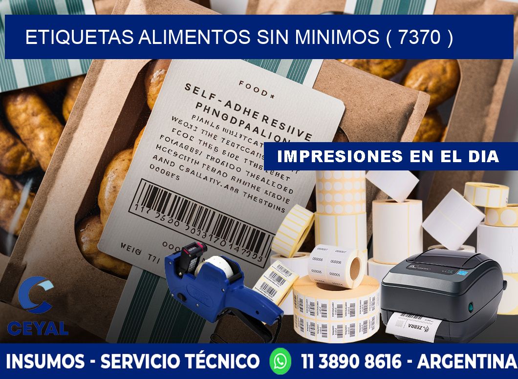 etiquetas alimentos sin minimos ( 7370 )