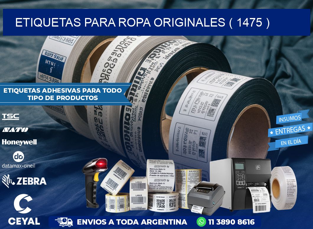 etiquetas para ropa originales ( 1475 )