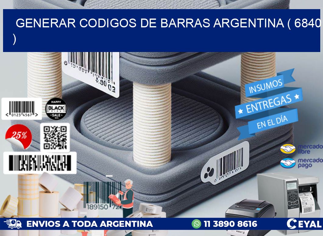 generar codigos de barras argentina ( 6840 )
