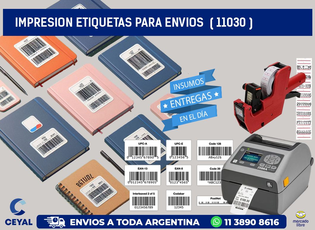 impresion etiquetas para envios ( 11030 )