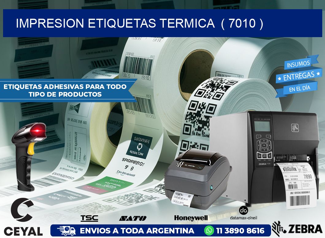 impresion etiquetas termica  ( 7010 )