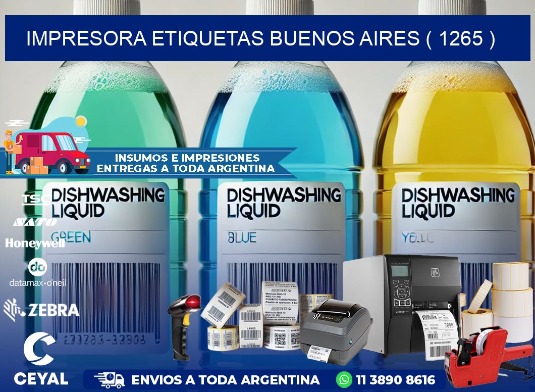 impresora etiquetas buenos aires ( 1265 )