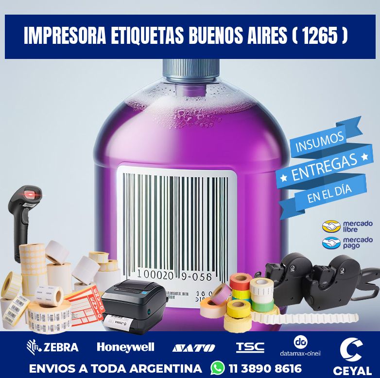 impresora etiquetas buenos aires ( 1265 )