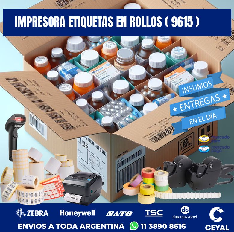 impresora etiquetas en rollos ( 9615 )