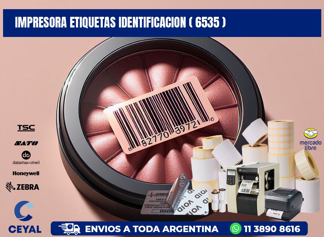 impresora etiquetas identificacion ( 6535 )