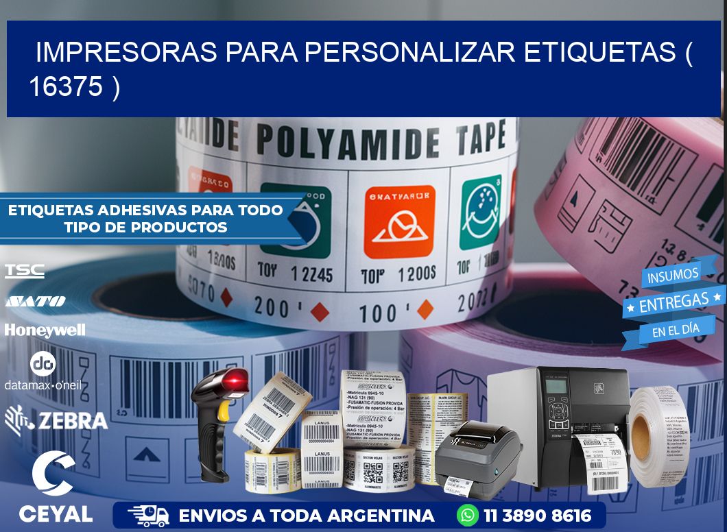 impresoras para personalizar etiquetas ( 16375 )