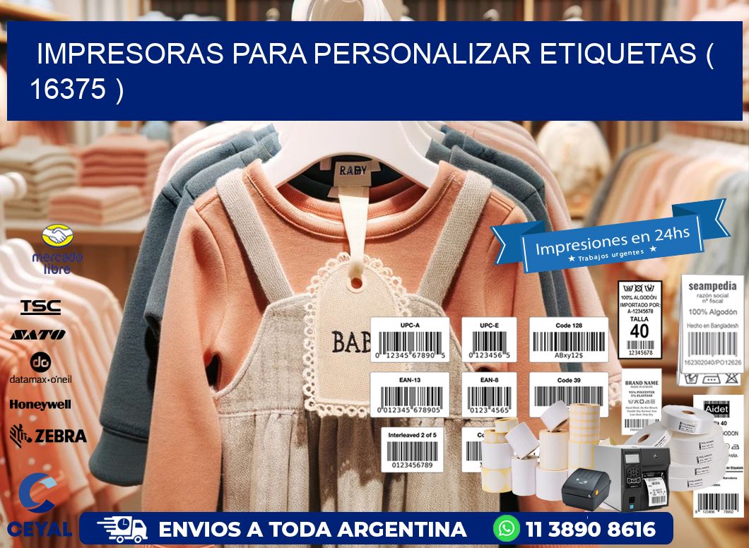 impresoras para personalizar etiquetas ( 16375 )