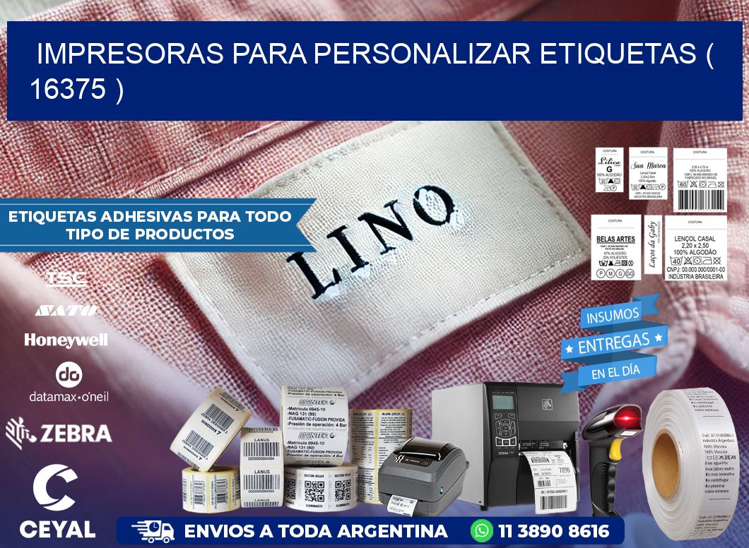 impresoras para personalizar etiquetas ( 16375 )