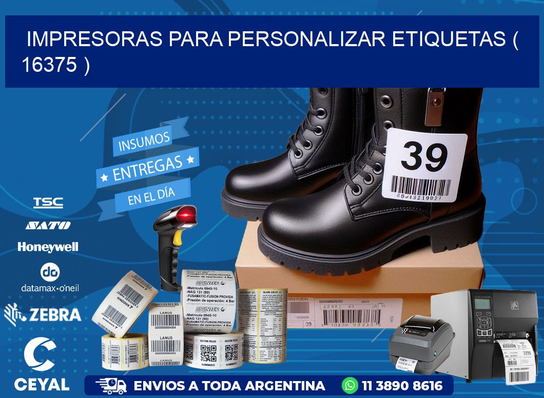 impresoras para personalizar etiquetas ( 16375 )