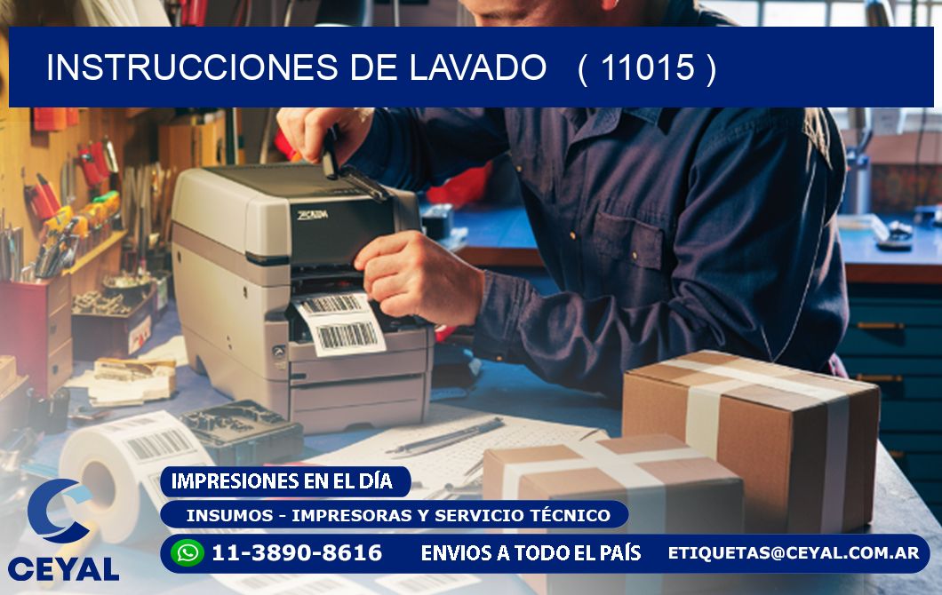 instrucciones de lavado   ( 11015 )
